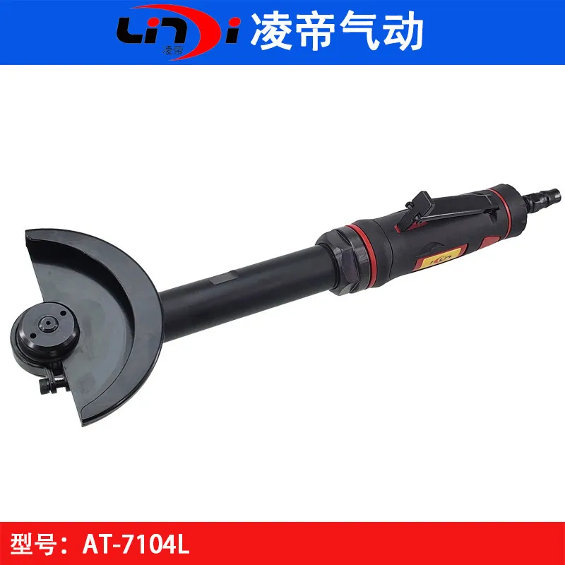 Taiwan Lingdi AT-7104L Pneumatic Extended Cutting Machine 100MM Angle Grinder Grinding Polishing  Wheel
