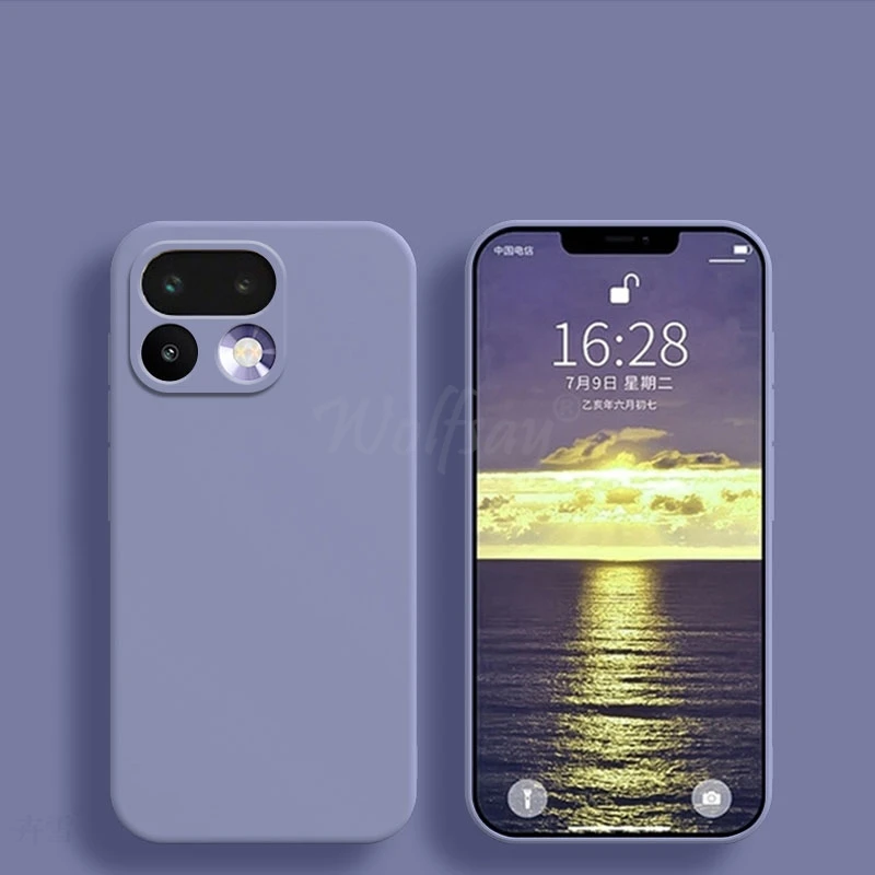 Für Realme 16 Pro Plus Hülle Flüssiges Silikon Einfarbiger Gummi Realme 16 Pro Plus Hülle TPU Sturzsicherer Schutz Realme 16 Pro Hülle – Detail 16