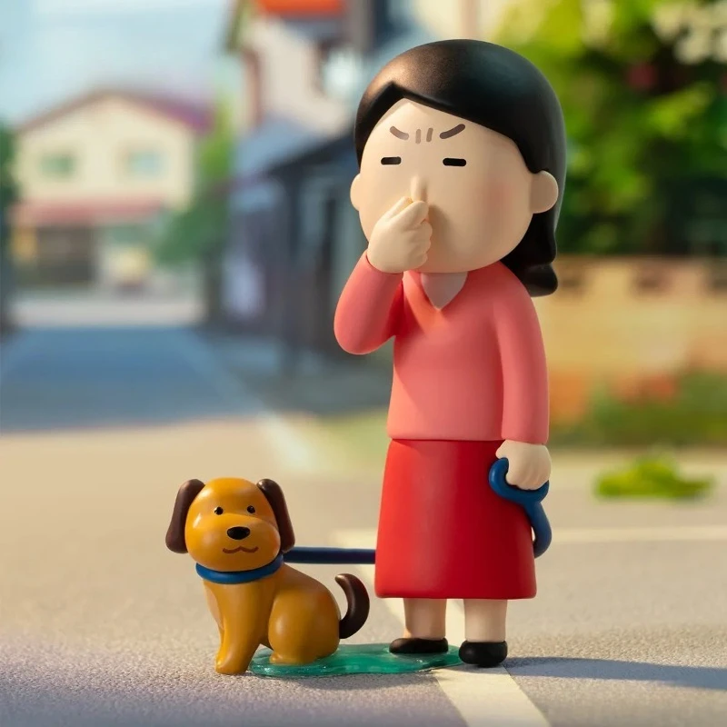 8 cm PLZDOT Illustrazione Personaggio Buona Fortuna Cieca Scatola Serie Mini Figurina Giocattolo Alla Moda Ornamento Regalo Di Compleanno Di Natale Capodanno