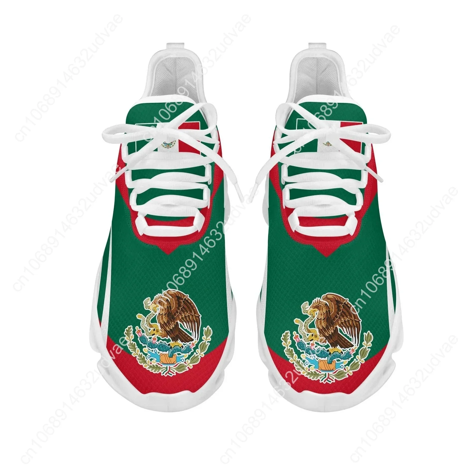 Mexico Flag Pattern Print Summer Mens Running Shoes Fashion Male Casual Walking Shoes Non Slip Blade Tenis Sneakers For Man