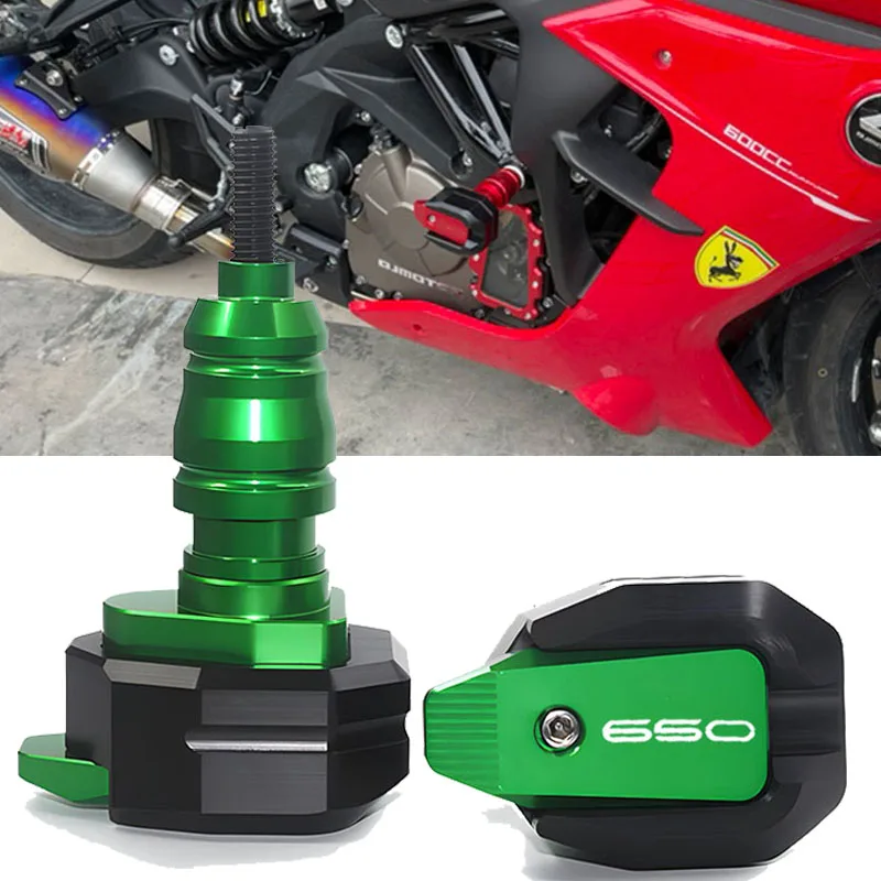 

Для NINJA 650 Ninja 650 Z650 Z 650 Z650RS 2017-2024 25, аксессуары для мотоциклов, алюминиевая рама с ЧПУ, слайдер, противоударные накладки, защита