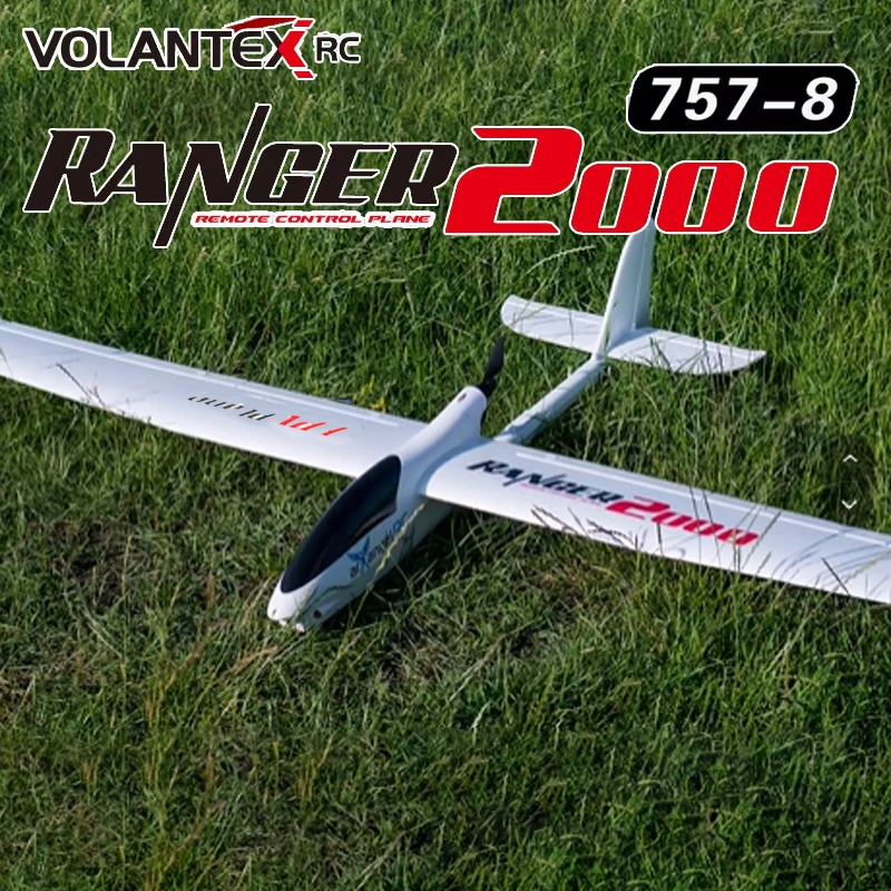 

VOLANTEXRC 757-8 Ranger 2000 5CH FPV Airplane With 2 Meter Wingspan Unibody Plastic Fuselage PNP Without Battery Remote Control