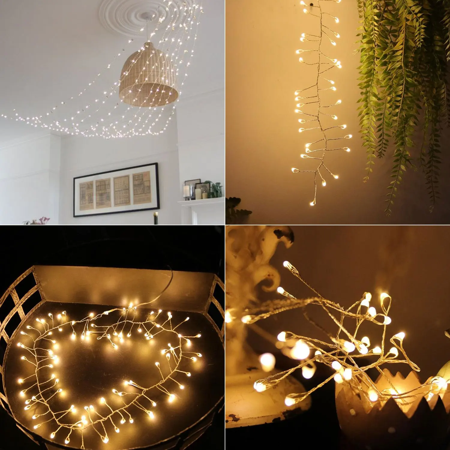 Guirxiété Lumineuse LED avec Télécommande pour Décoration Extérieure, 3/10/18/36 Mètres, pour Jardin de Rue, ixde Mariage