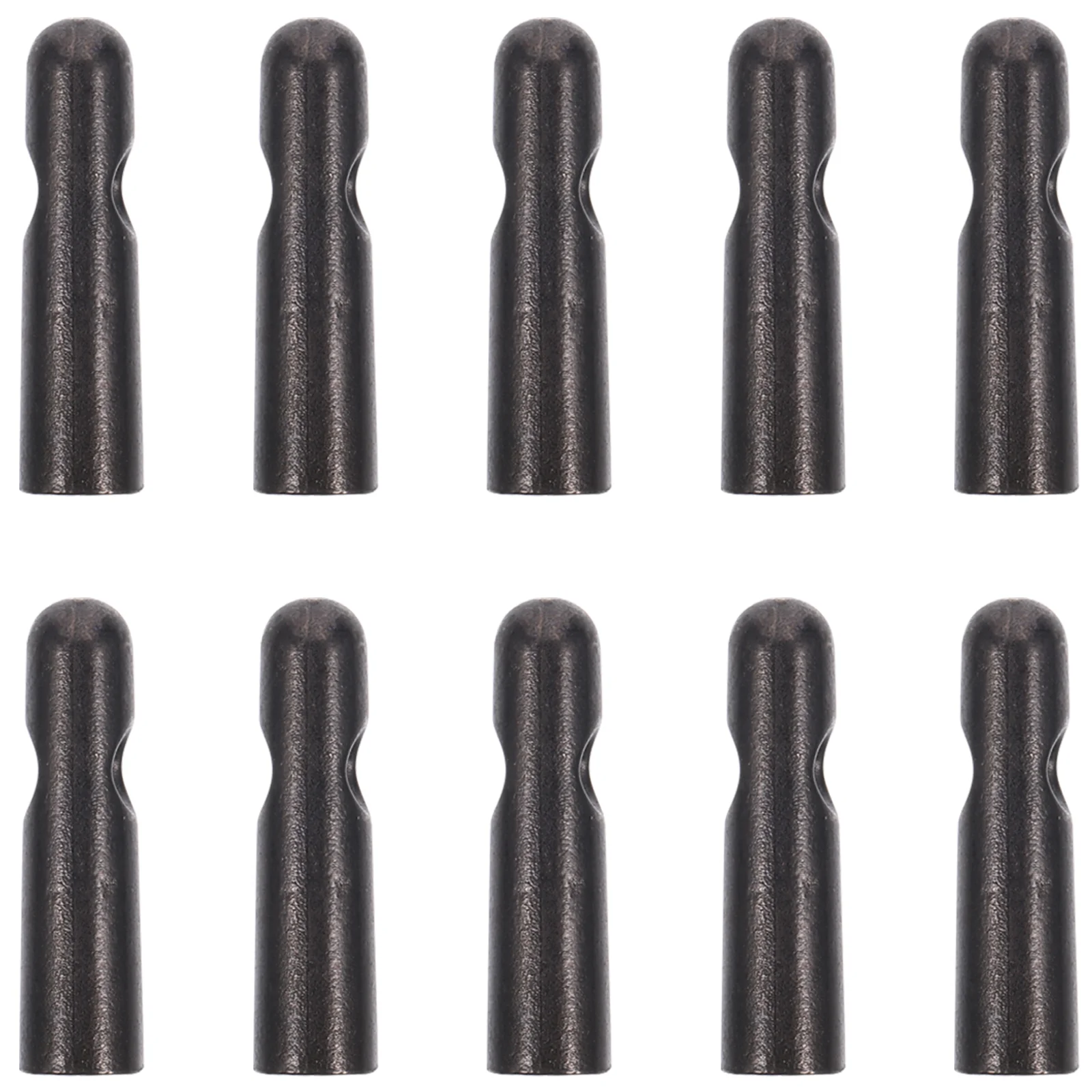 10 Pcs Umbrella Tail Beads Repairing Bone Covers for Folding Accessories Metal Anti-wear Convenient