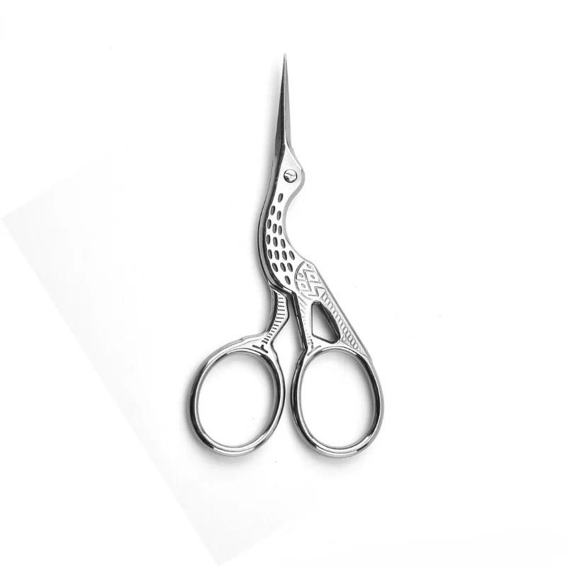 رافعة الفم مقص الرجعية عبر غرزة العتيقة الأسود Vintage مقص الخياطة الصغيرة لطيف الصيد موضوع قطع shبها بنفسك النسيج المقصات