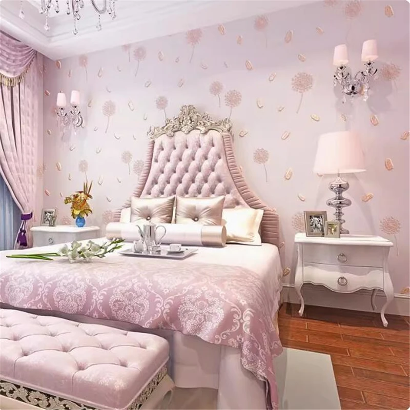 

Высококачественные маленькие свежие обои в пасторальном стиле, теплая гостиная, papel de parede, нетканая ткань, маленькие цветочные обои