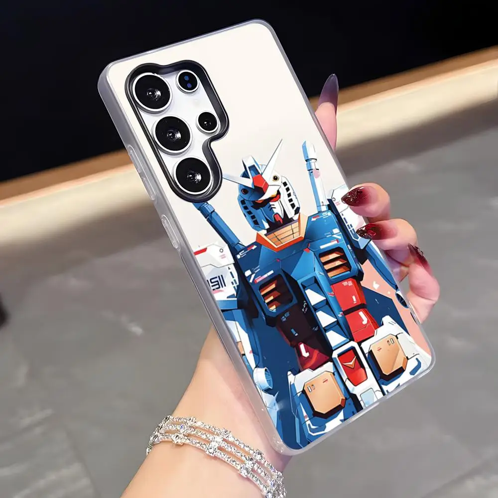 Anime Cool G-GUNDAM Phone Case For Samsung S26 S25 Plus S24 Plus S22 Ultra S23 FE S21 Plus S21 Ultra Jelly Cover
