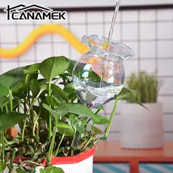 1PC Automatic Plant Watering Bulbs Self Watering Globes Glass Muti-Shape Plant Waterer Plant Water Device Drip Irrigation System