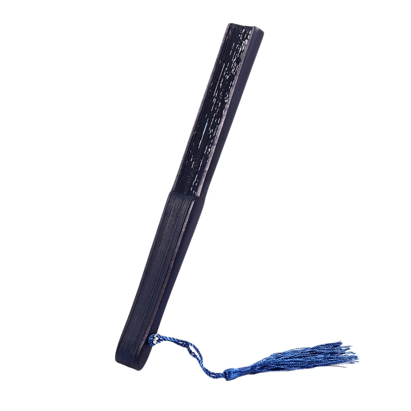 Kipas tangan renda bambu lipat