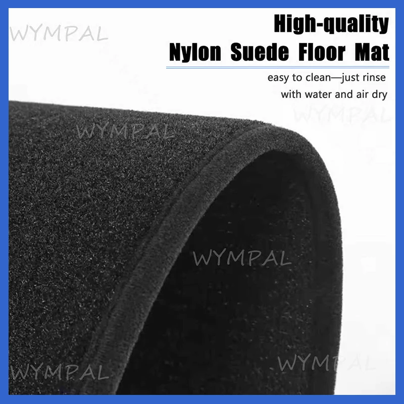 Flannel Rear Trunk Mats For Citroen C4 Picasso 2014 2015 2016 2017 2018 Car Boot Cargo Tray Trunk  Black Luggage Liner view 2