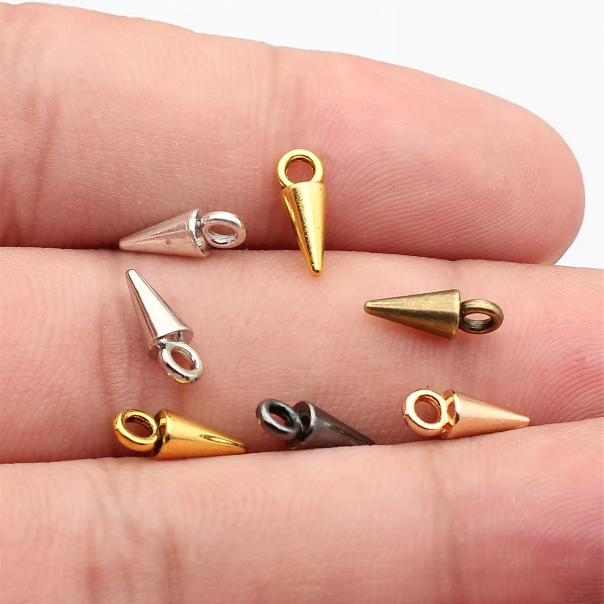 WYSIWYG 40 stücke 11x4mm Antike Silber Farbe Ahle Charms Anhänger Für Schmuck Machen DIY Schmuck Erkenntnisse