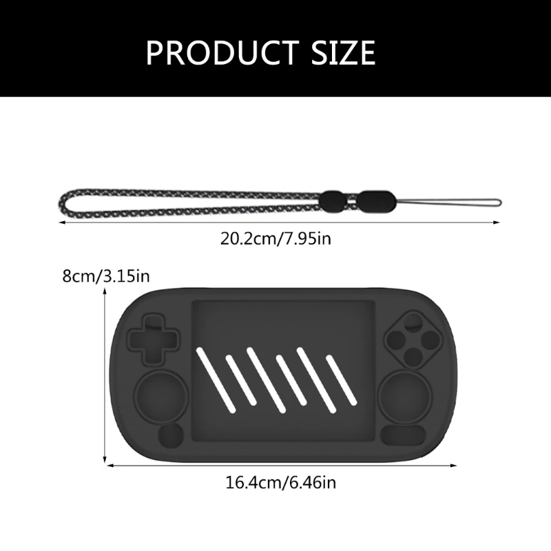 SZ Silicone Protector Cover for RG40XX H Scratchproof Shell Console Waterproof Protective Case Gamepad Dustproof Housing