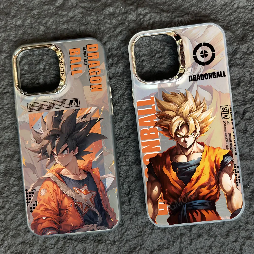 Dragon Ball Son Goku Phone Case For Apple iPhone 15 14 13 12 11 XS XR X 8 7 Pro Max Plus mini Silicone Black Cover