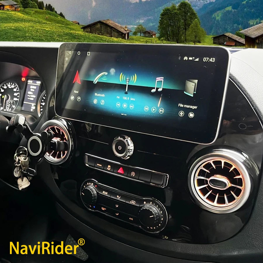 

4G Network Android 13 8G+128G Car Radio Multimedia Player Carplay For Benz Vito 2017 2020 GPS Navigation No 2din Dvd 360 Camera