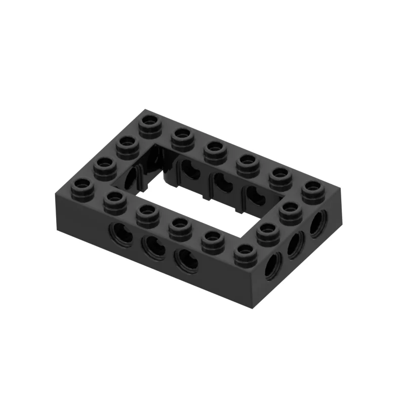 Compatible with 32531 Small Particle Building Block Technology Spare Parts 4x6 Perforated Frame Brick 40344