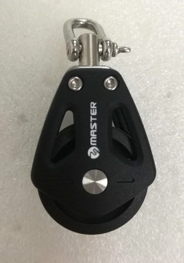 35Mm Wheel Diameter 8mm Wire Diameter Dual Wheel/Rotary Yacht Sailing Bearing Pulley Mater BP-3503F