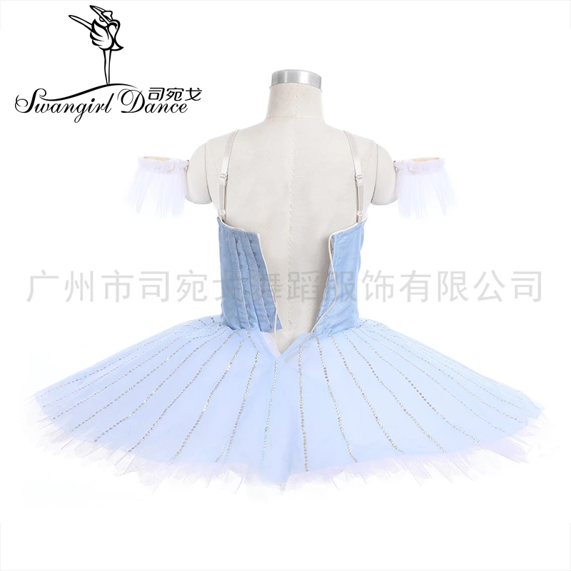 Hellblau profession elle Ballett Nussknacker Wettbewerb Tutu Frauen klassische blaue Vogel Puppe Tutu BB4197