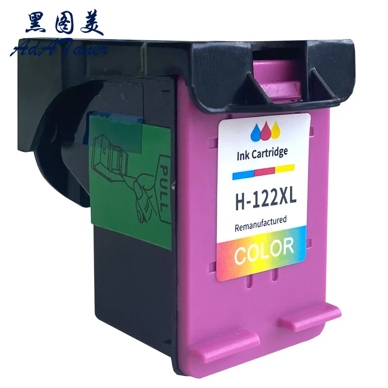 122 XL 122XL Premium Remanufactured Color InkJet Ink Cartridge HP122 For HP Deskjet 1000 1050 1510 2000 2050 2512 3050 Printer