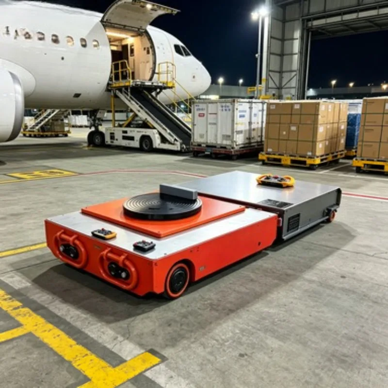 Heavy Object Transporter Heavy-duty Handling Tractor, Electric tank Transporter, Universal Rotating Straight-line Ground Ox