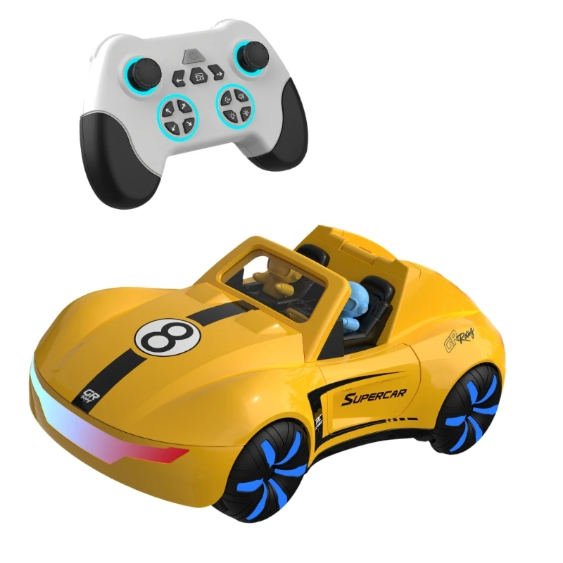 Strong ABS 4 Wheel Drive Car with 50m Control Innovative 2.4Ghz 4 Channel Remote Controlled for Kids Adventure
