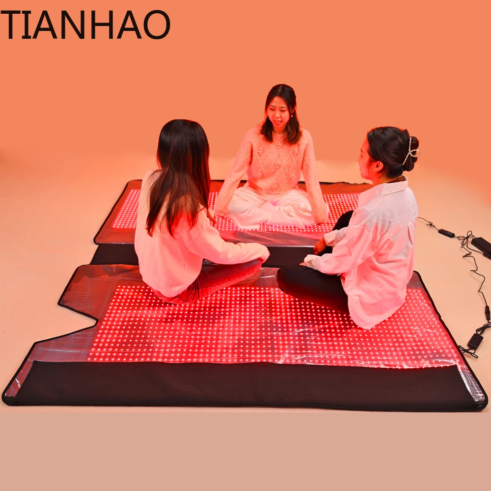 660nm 850nm infrared red light therapy sauna blanket full body sleeping bag 160cmx60cm 180cmx90cmce Therapy