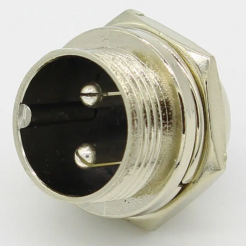 1set GX16 2 Pin Male & Female Diameter 16mm Wire Panel Connector L70 GX16 Circular Connector Aviation Socket Plug