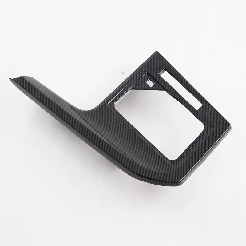 LHD RHD For Toyota Yaris Ativ/Vois 2023 2024 Carbon Fiber Interior Gear Shift Box Panel Cover Trim Accessories Car Styling