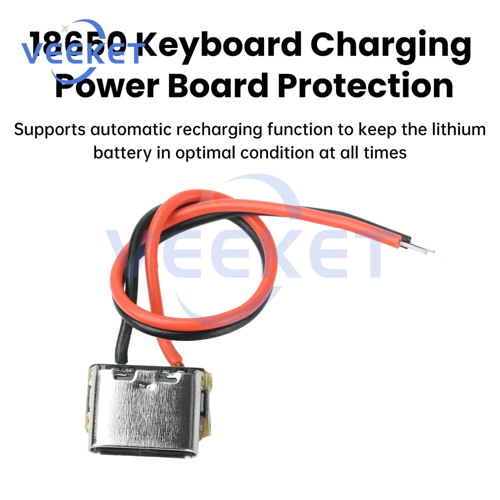 Mini Li-Ion batterijoplaadbordmodule 3,7 V 4,2 V Ultraklein formaat voor slimme draagbare micro-drones