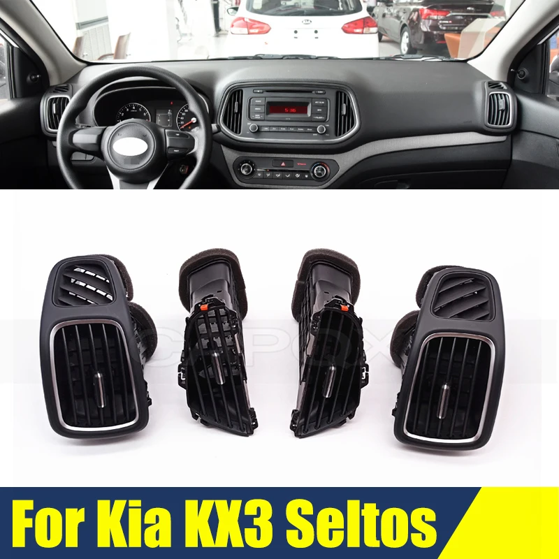 

Center/Side Instrument Panel Air Conditioning Outlet Vent For Kia KX3 Seltos Dashboard Conditioning Vent Outlet