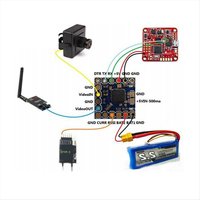 ~【A526Z】FPV Mini Micro-OSD Mini OSD for SP Racing CC3D Naze32 F3 F4 Flight Controller