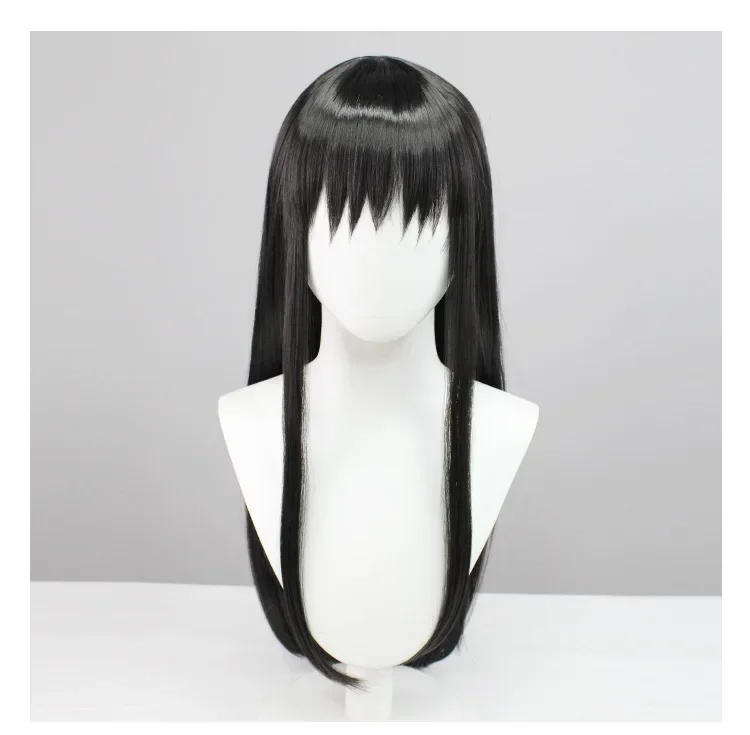 Synthetic Hair Puella Magi Madoka Magica Akemi Homura Cosplay Wig  Long Grey Wigs Fashion Heat Resistant Wig