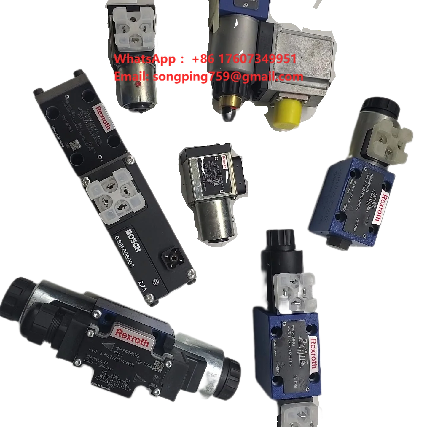 Brand-new for REXROTH 4WE6G62/EG24N9K4 R900561282 4WE6E6X-EG24N9K4 Hydraulic Solenoid Directional Valve