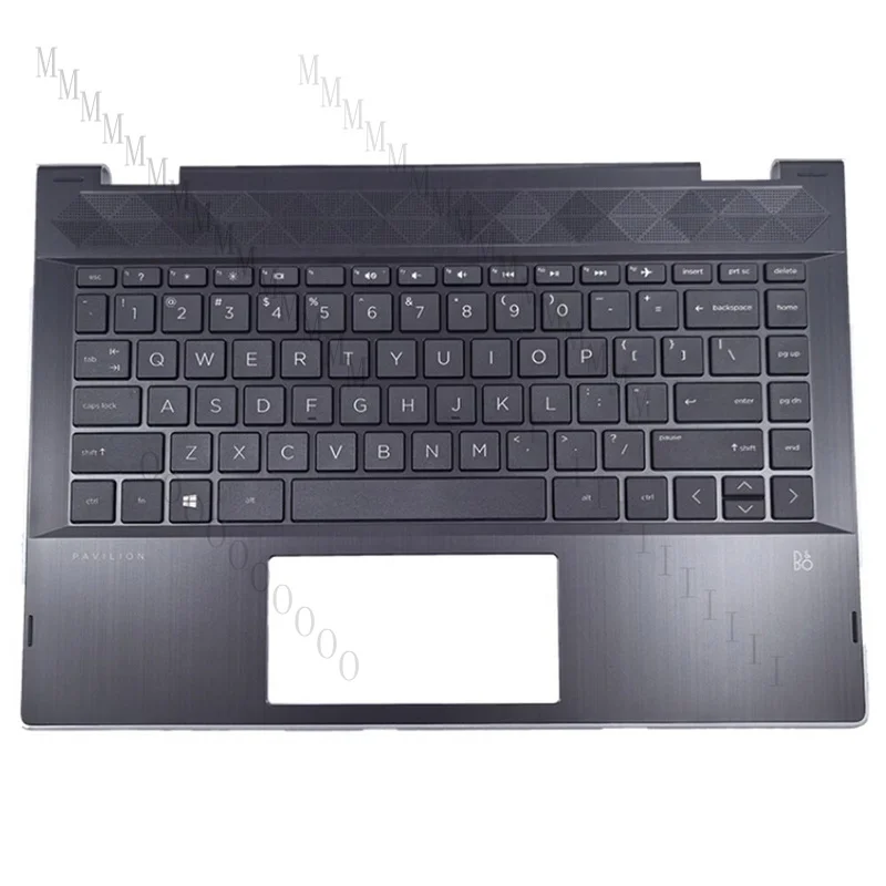 G... For HP Pavilion X360 14-CD TPN-W131 Laptop Palmrest with Keyboard L18947-001