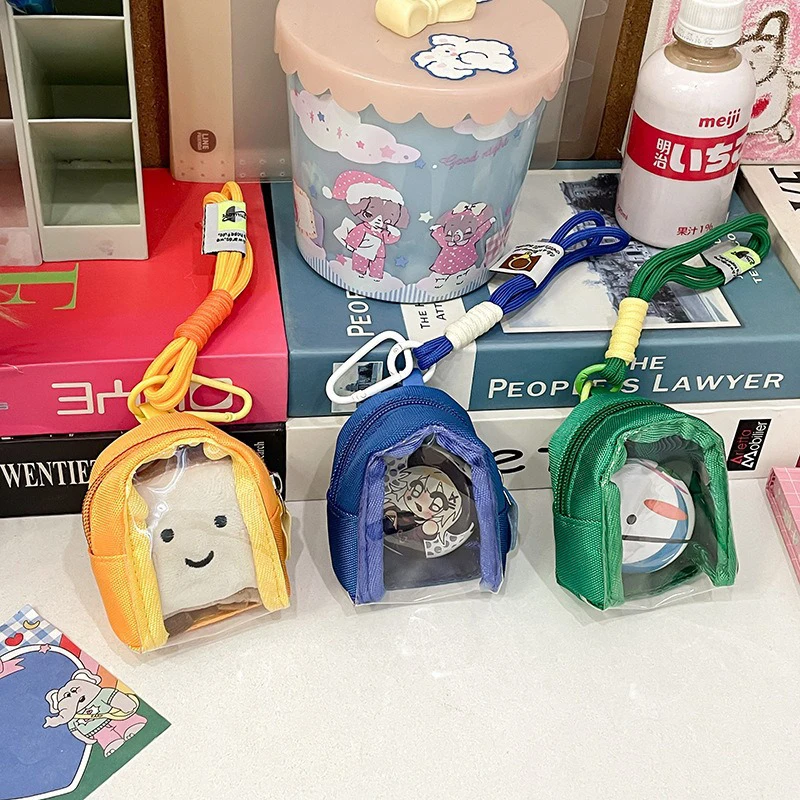 

Creative Stylish Bag Charms New Style Simple Personalized Storage Bins Exquisite Solid-color Keychain Pendants Versatile Gifts