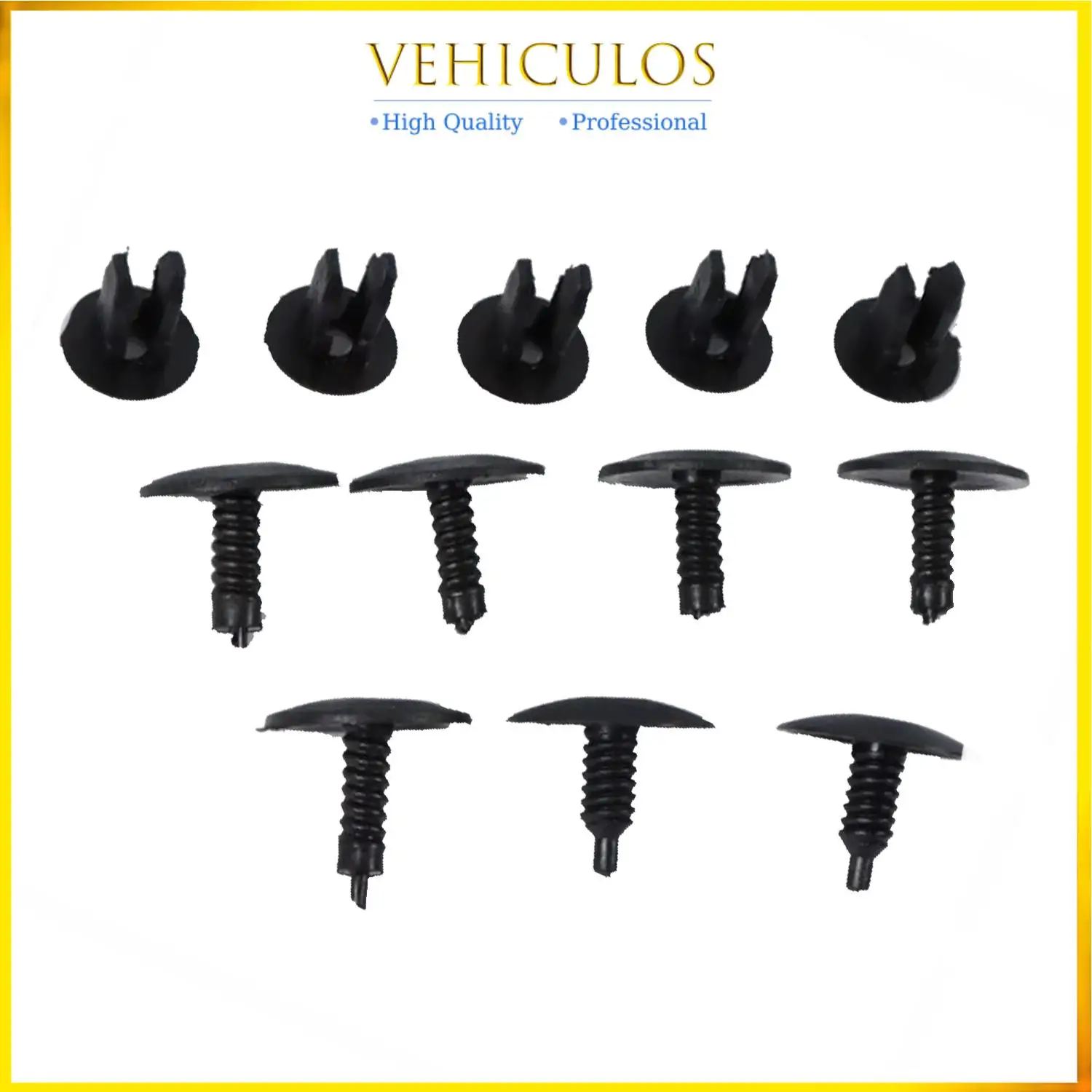 

7pcs New Fastener Body Push Retainer Auto Clips For VW Golf MK3 VR6 GTI Cowl Scuttle Trim Clip Water Rain Tray Deflector Panel