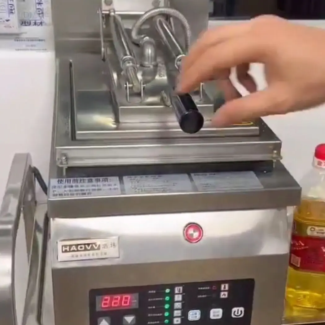 Electric Dumpling Frying Making Machine Commercial Fried Maker Dumpling Pan Fried Frye