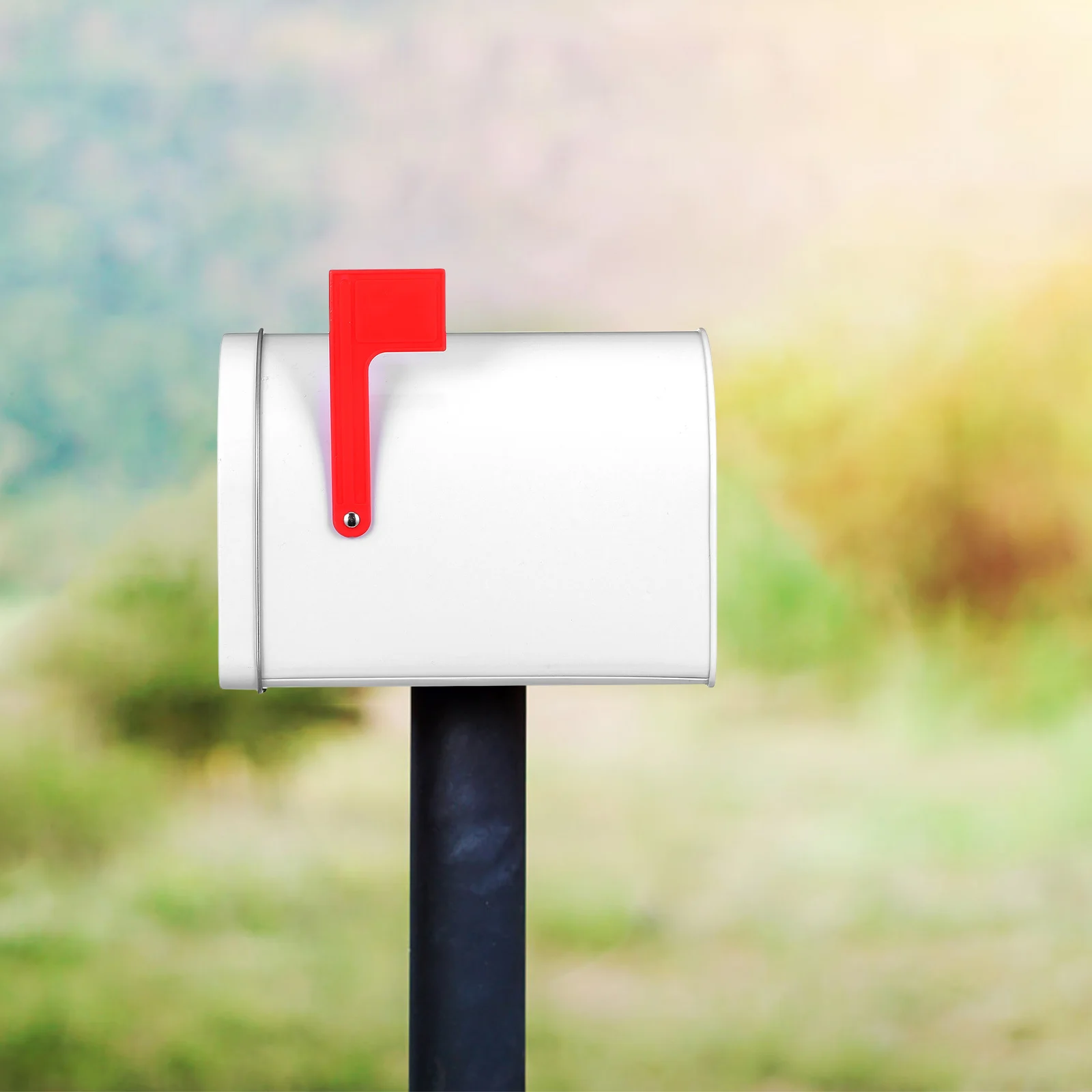 

2Pcs Metal Tin Savings Box Christmas Design - Mailbox Shaped Container for Cookie Storage Decorative Use