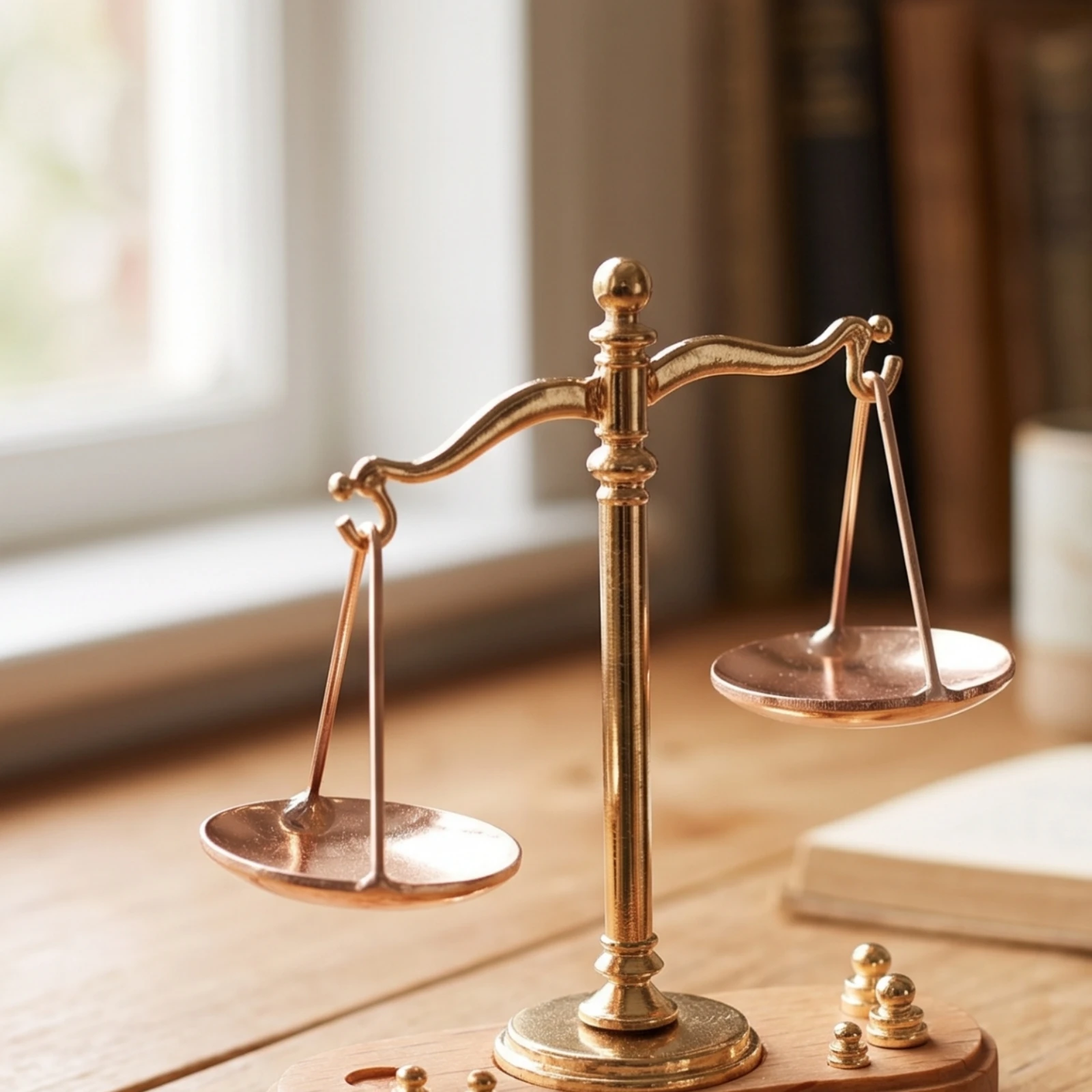Vintage Balance Scale Miniature Ornament