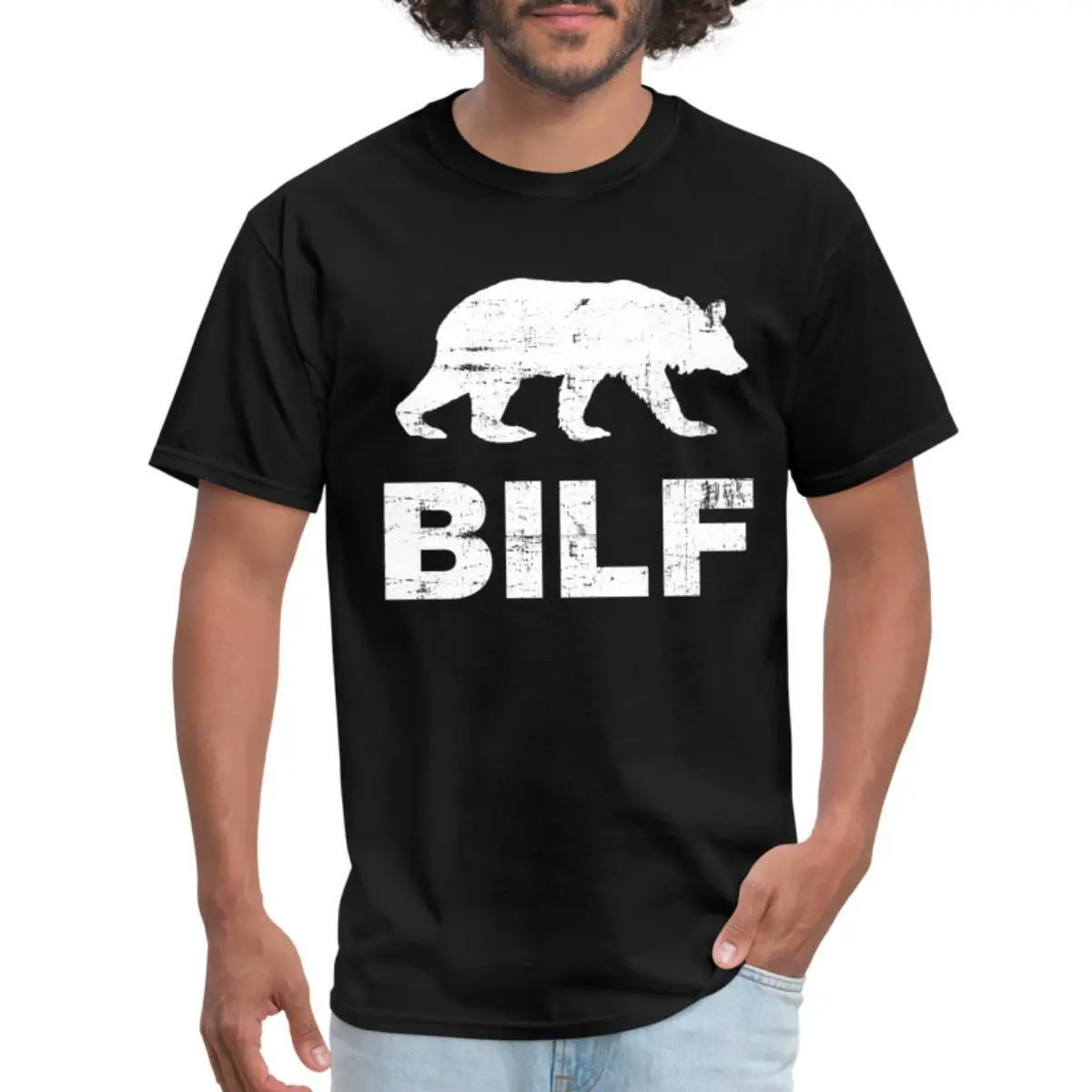 

Мужская футболка BILF Funny Acronym