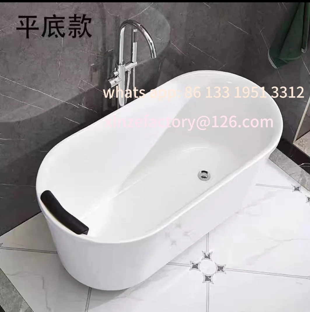 

Customizable Installation Free Bathtub for Household Small Apartment Elderly Mobile Independent Mini
