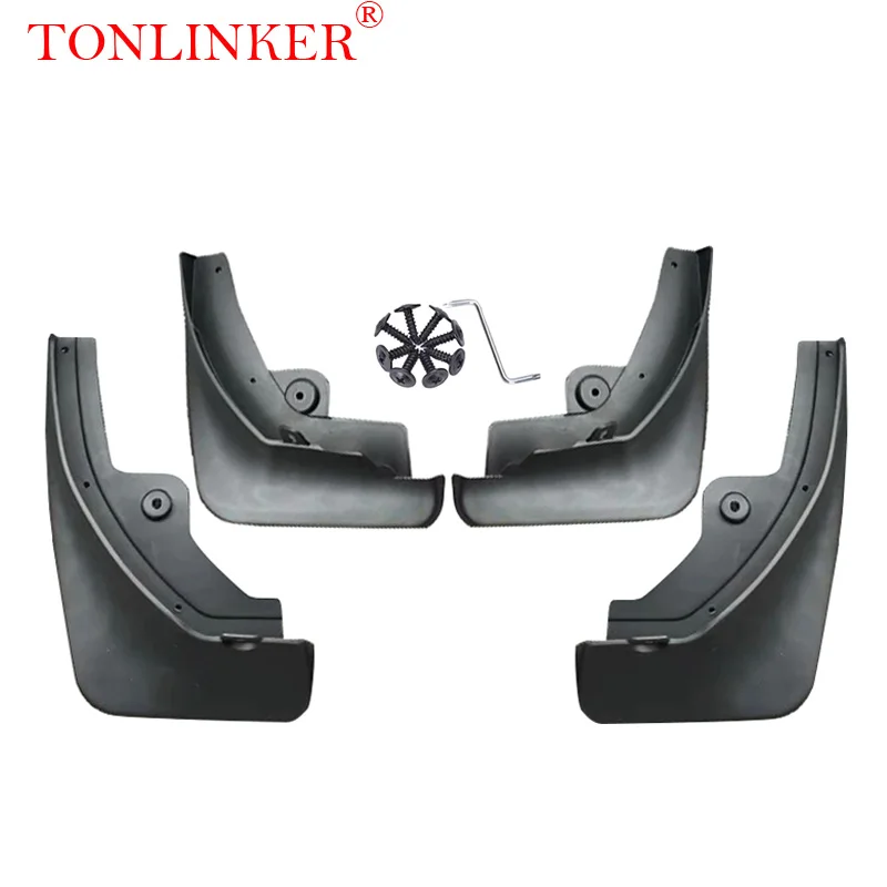 TONLINKER Car Mudguard For Citroen C5 Aircross Restyling 2022 2023- Mudguards Splash Guards Fender Mudflaps Accessories