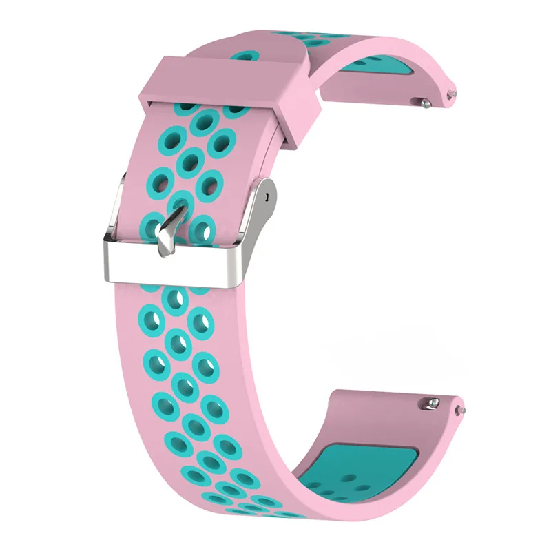 Pulseira de silicone para garmin venu sq 2/garminmove 3 estilo luxe/vivoactive 3 4 banda pulseira de relógio inteligente correa