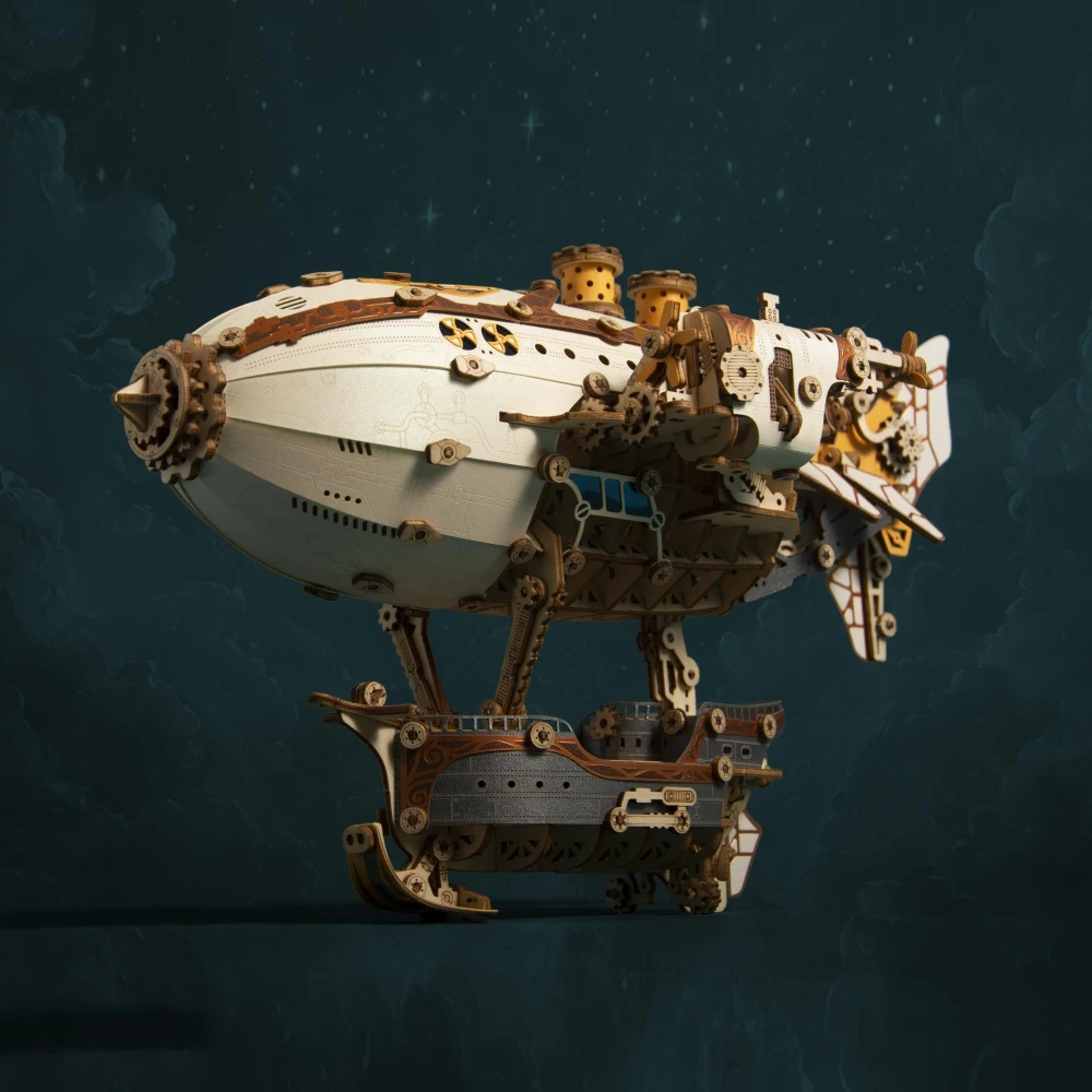 How Cat Wooden Airship 3D Wood - Miniature Terrain Set review and price