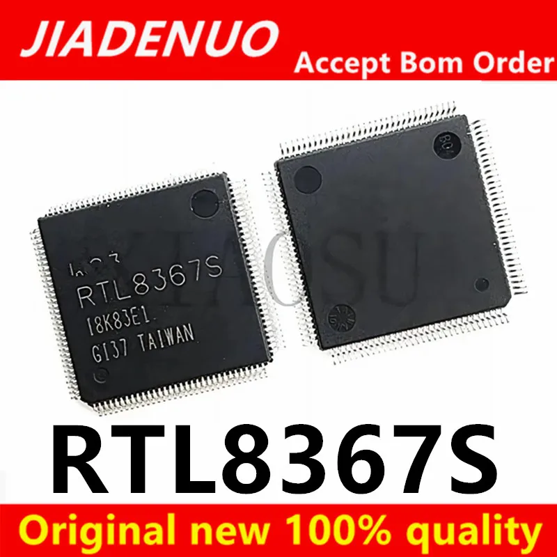 (1-5pce)100% New Original RTL8367S-CG LQFP128 RTL8367S Chipset