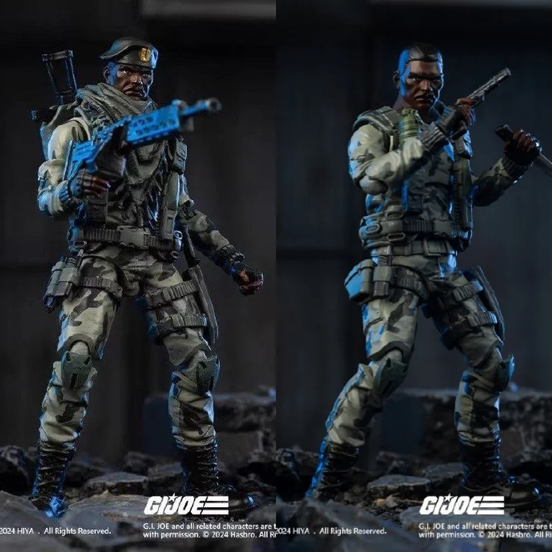 

HIYA GI JOE Stalker 1/18 Scale Special Forces Articulated Action Figure Collectible Military Soldier Model For Adult Collectors