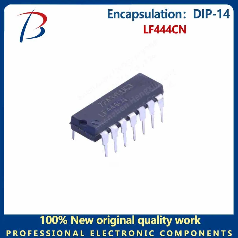 

10PCS LF444CN package DIP-14 general operational amplifier chip