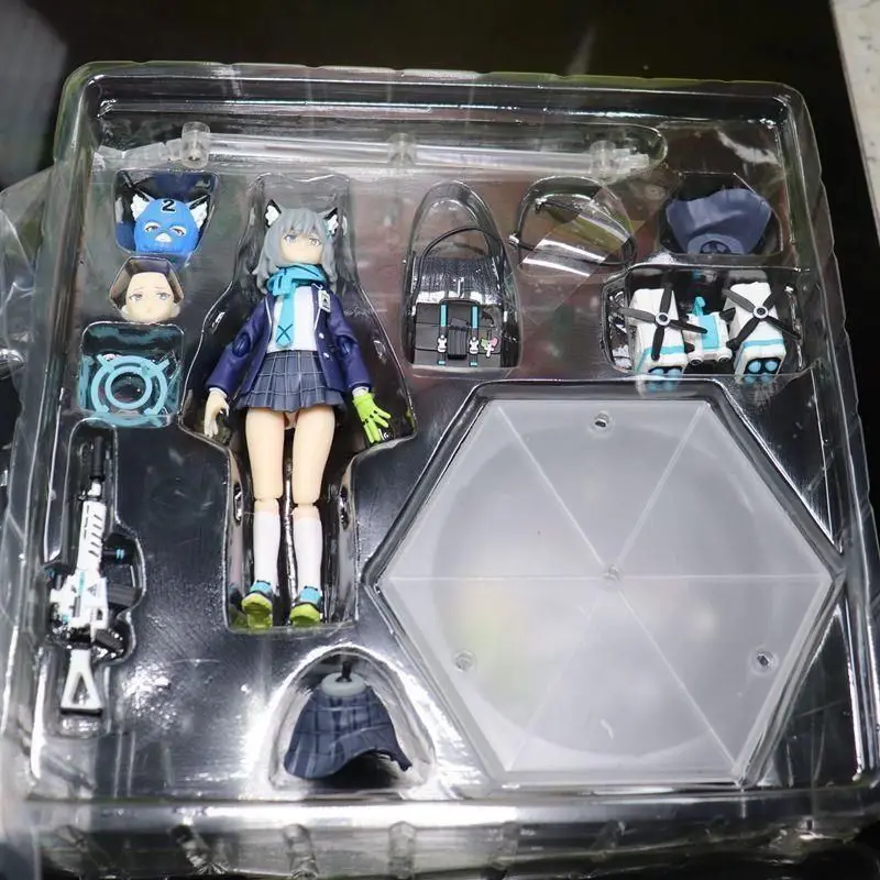 

Домашняя подвижная модель Blue Archive Sand Wolf Shiroko Ogura 577, шарнирная настольная версия в штучной упаковке