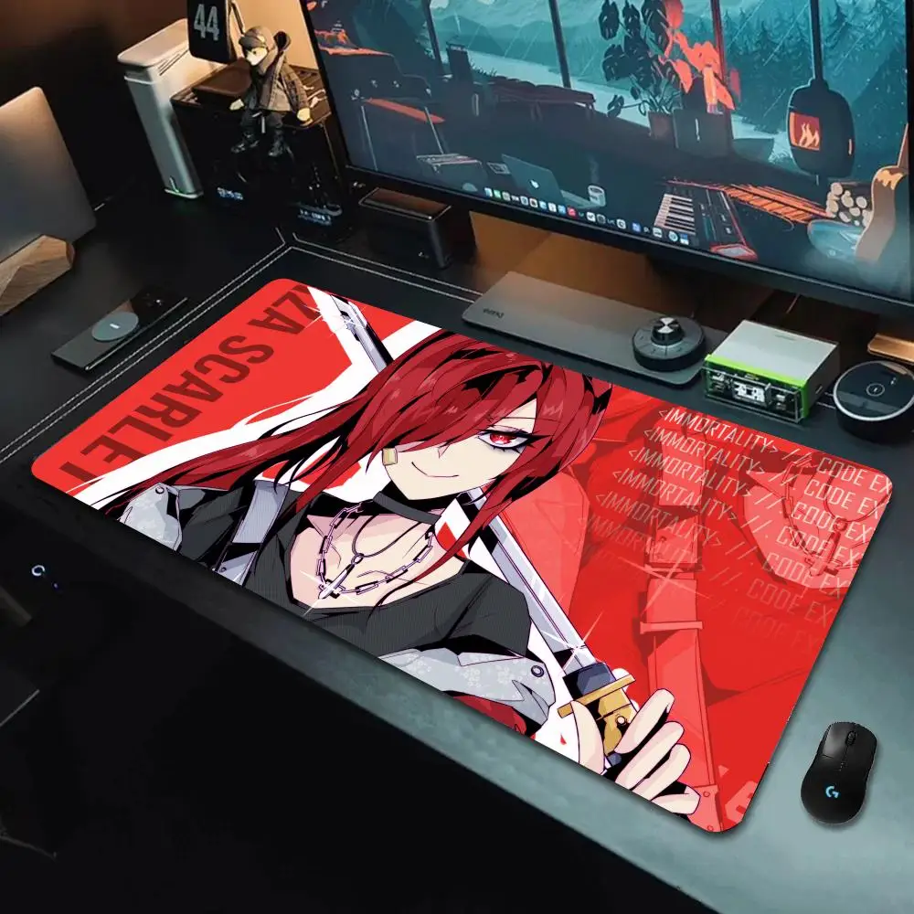 Large Anime Mouse Pad Game Hentai 02 Mouse Mat Genshin Honkai Star Poor Railway Popular Character 900x400 Mousepad Desk Pad