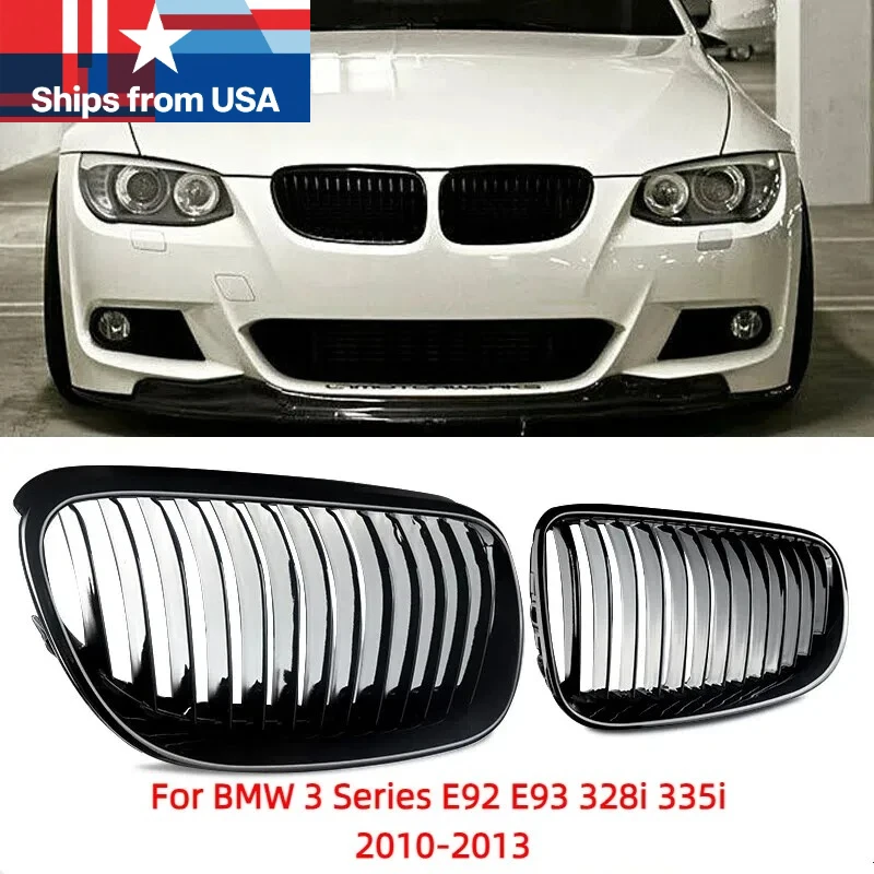 

Barbecue gloss black of front bumper grille is suitable for BMW 3 Series E92 E93 328i 335i 2010-13