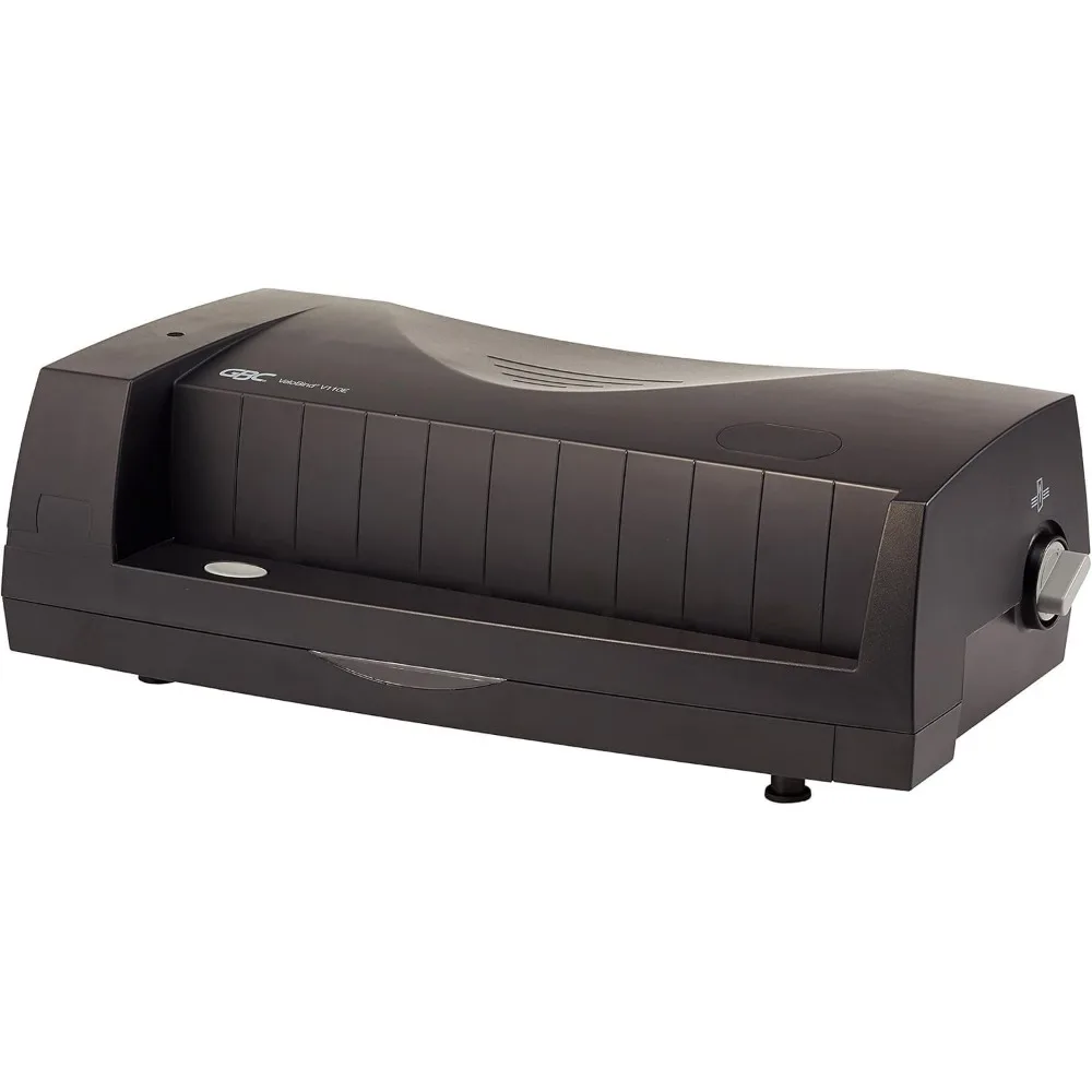 Binding Machine, Manual 200 Sheet Binding Capacity, Electric Punches 24 Sheets, VeloBind V110E